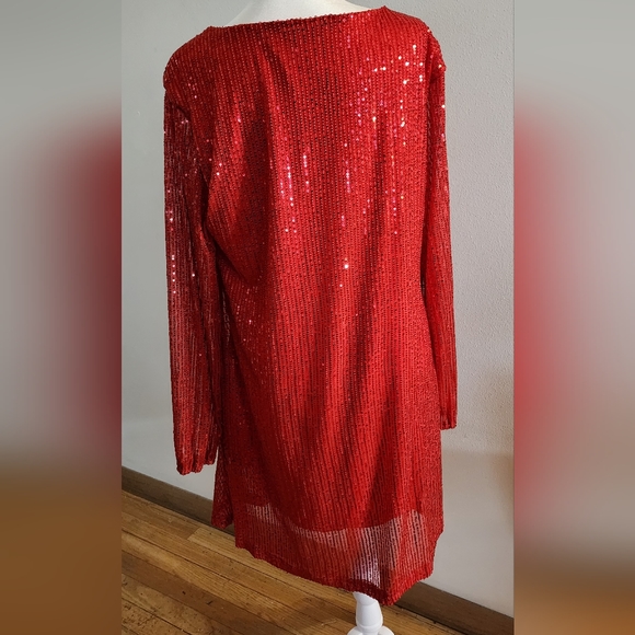 Glitter Dress from Kohls - Red - Size Medium - NWOT - Picture 2 of 3